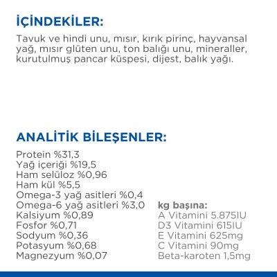 Hill's Science Plan Ton Balıklı Yetişkin Kedi Maması 1,5 kg