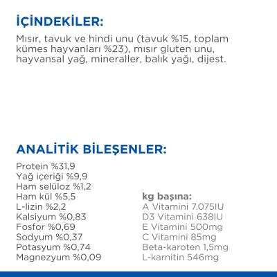 Hill's Science Plan Kısırlaştırılmış Tavuklu Kedi Maması 1,5 kg
