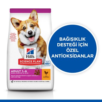 Hill's Science Plan Tavuklu Küçük Irk Yetişkin Köpek Maması 6 kg