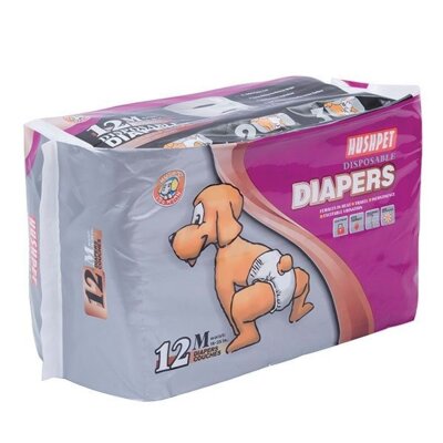Hushpet Ultra Emici Köpek Çiş Pedi M 7-16 kg 12'li