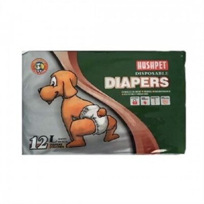 Hushpet Ultra Emici Köpek Çiş Pedi L 16-25 kg 12'li
