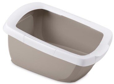 Imac Funny Geniş Açık Kedi Tuvaleti 64x47,5x33 cm Haki