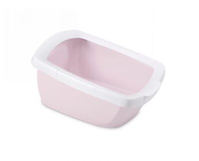 Imac Funny Geniş Açık Kedi Tuvaleti 64x47,5x33 cm Pembe
