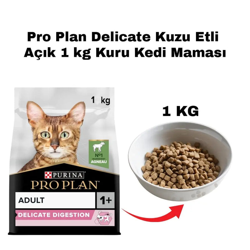 Pro Plan Delicate Kuzu Etli Yetişkin Kedi Maması 1 kg