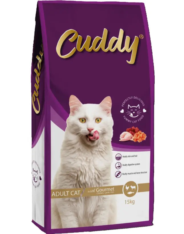 Cuddy Gurme Yetişkin Kedi Maması 15 kg