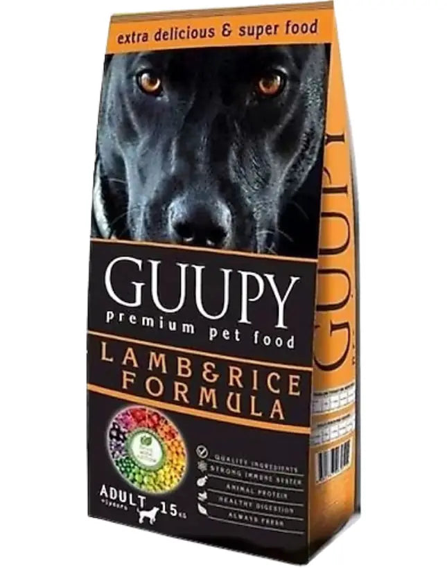 Guupy Kuzu Etli Tahılsız Yetişkin Köpek Maması 15 kg