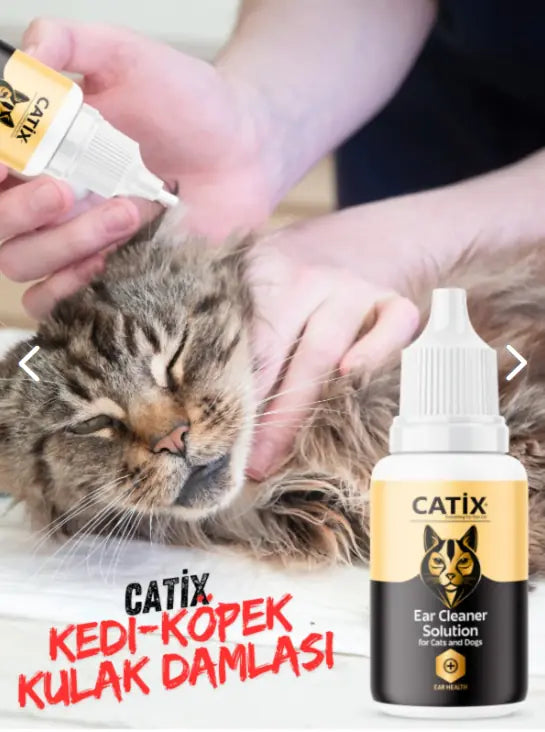 Kedi ve Köpek İçin 50 ml Kulak Temizleyici Damla