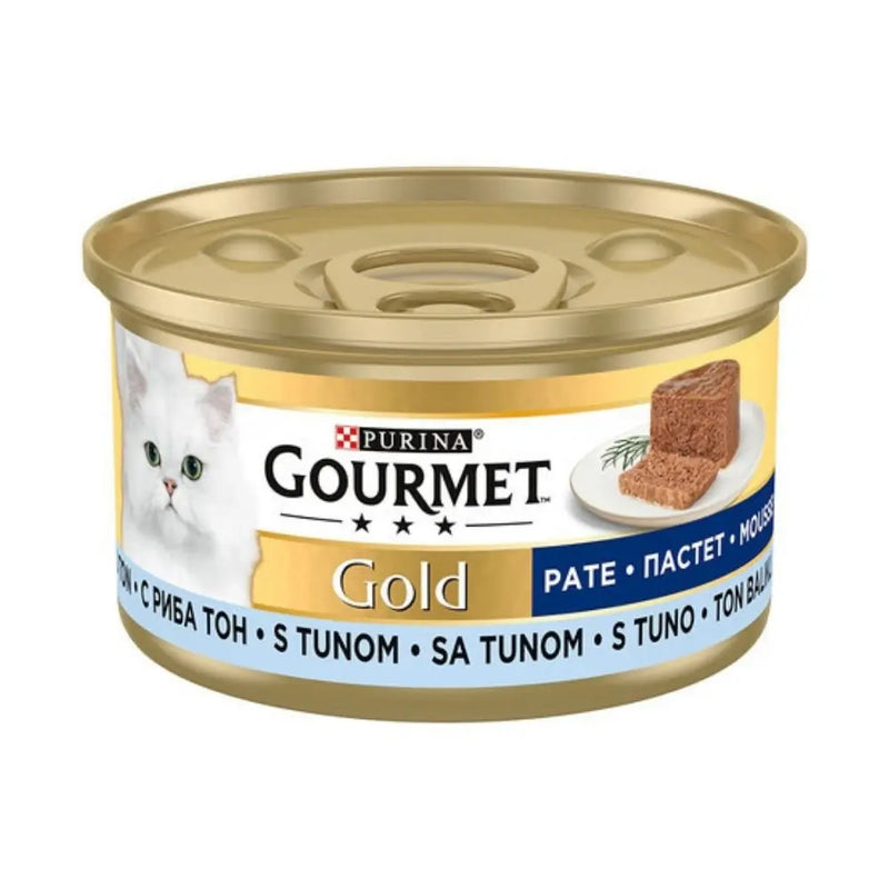Gourmet Gold Kıyılmış Ton Balıklı Konserve Kedi Maması 85 g