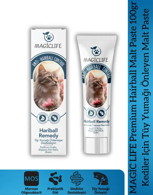 Magic Life Tüy Yumağı Önleyici Malt Macunu 100 g