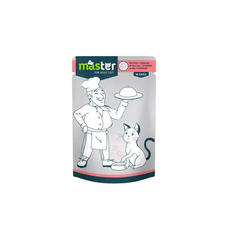 Master Dana Etli Pouch Yaş Kedi Maması 80 g