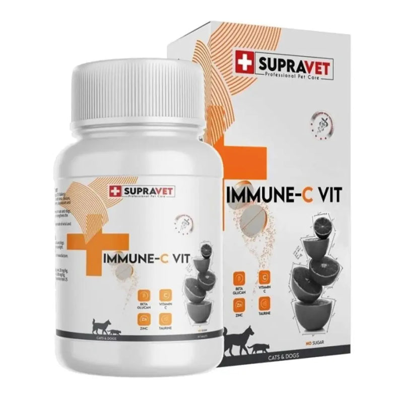 Supravet Immune-C Bağışıklık Destekleyici Multivitamin 75 Tablet