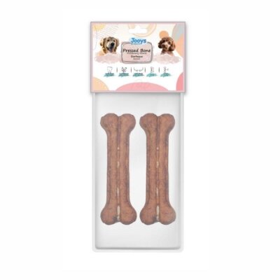 Jooys Barbekü Soslu Pres Köpek Çiğneme Kemiği 12 cm 2'li