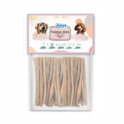 Jooys Naturel Burgu Köpek Çiğneme Çubuğu 100'lü