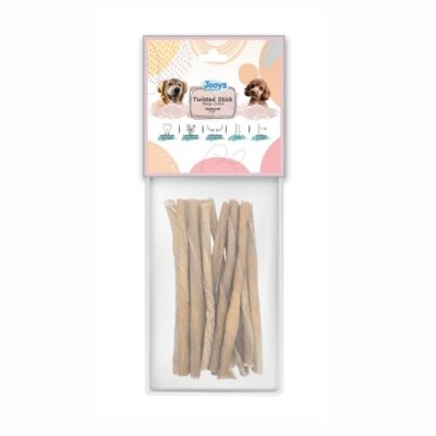 Jooys Naturel Burgu Köpek Çiğneme Çubuğu 12'li
