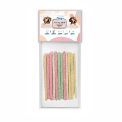 Jooys Renkli Munchy Çubuk Köpek Ödül Kemiği 25'li