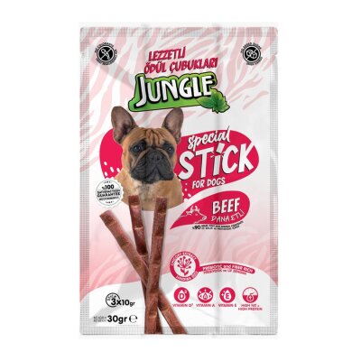 Jungle Dana Etli Stick Köpek Eğitim Ödülü (3x10 gr)