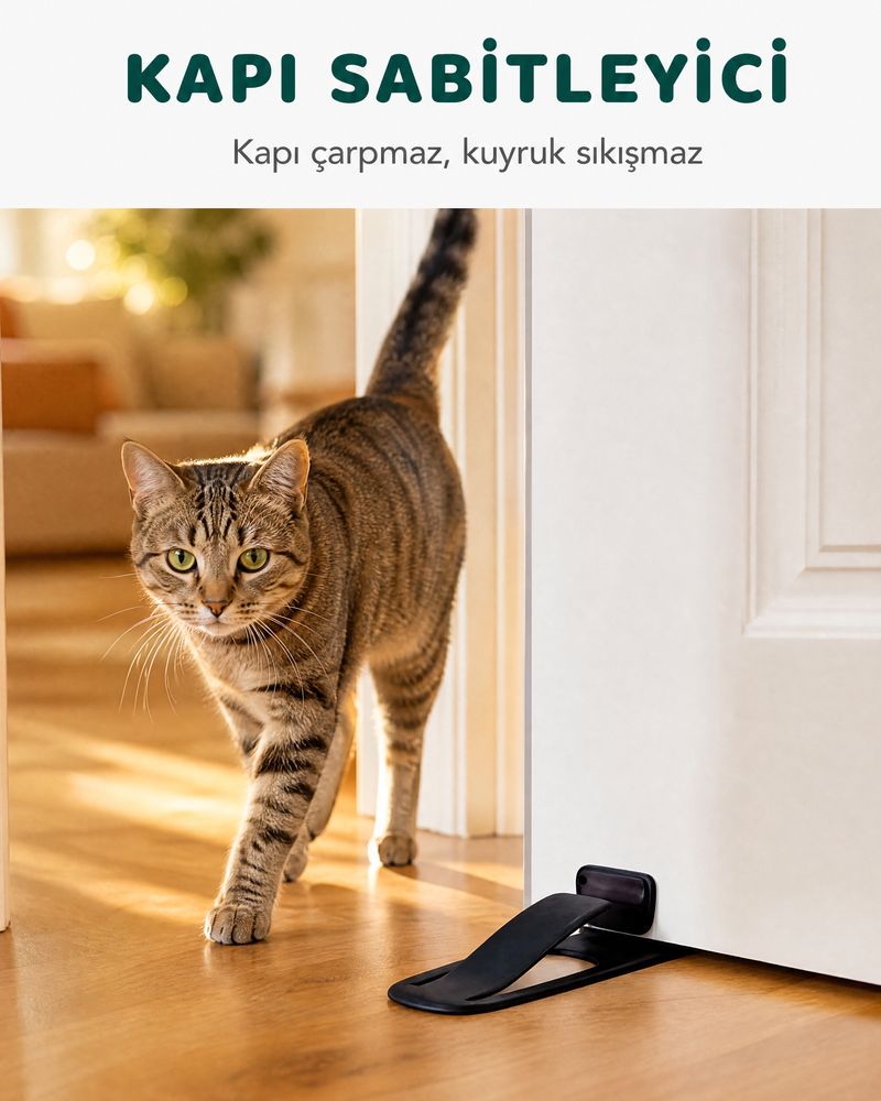 Kapı Sabitleyici (Kuyruk Sıkışmasını Önler)