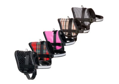 Karlie Reflektörlü Ayarlanabilir Köpek Göğüs Tasması 36-46 cm (Bej)