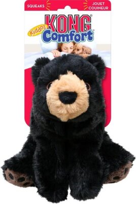 Kong Comfort Kiddos Ayı Figürlü Gıcırtılı Peluş Köpek Oyuncağı (L)