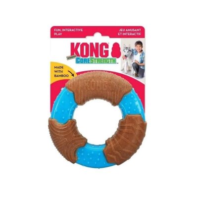 Kong Core Strength Dayanıklı Halka Köpek Çiğneme Oyuncağı (S)