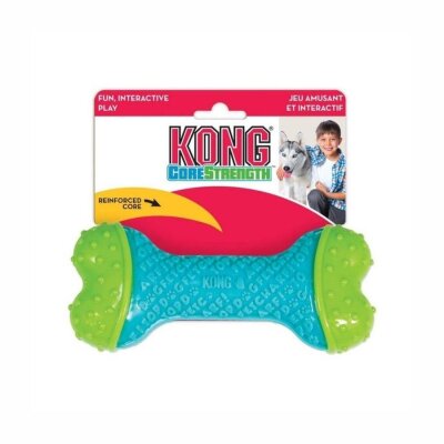 Kong CoreStrength Çok Katmanlı Dayanıklı Kemik Köpek Oyuncağı S/M