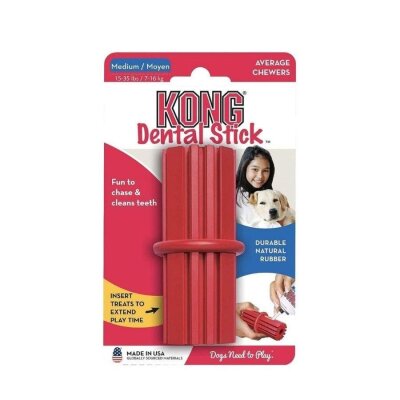 Kong Dental Stick Doldurulabilir Diş Temizleyici Köpek Çubuğu M