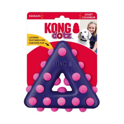 Kong Dotz Üçgen Diş Kaşıma Köpek Oyuncağı L