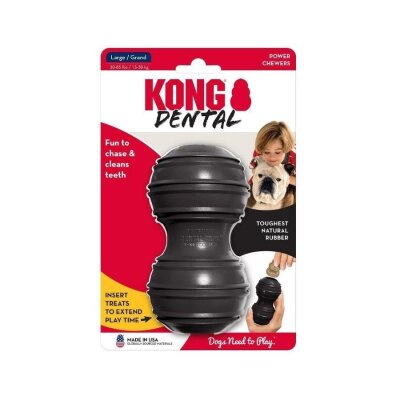 Kong Extreme Ultra Dayanıklı Diş Temizleyici Köpek Oyuncağı L