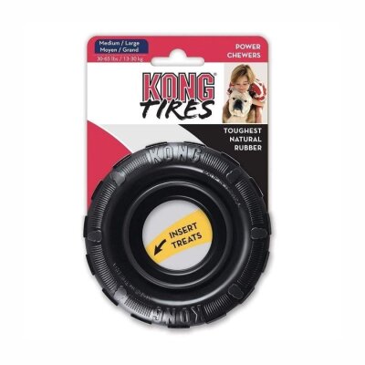 Kong Extreme Tires Ultra Dayanıklı Kauçuk Köpek Oyuncağı M/L