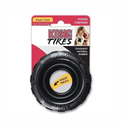 Kong Extreme Tires Ultra Dayanıklı Kauçuk Köpek Oyuncağı S
