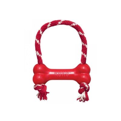 Kong Goodie Bone İpli Kemik Köpek Çekiştirme Oyuncağı M