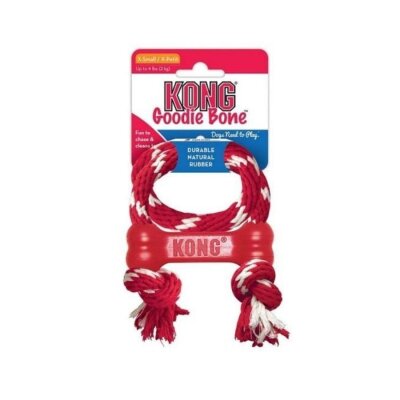 Kong Goodie Bone İpli Ödül Doldurulabilir Kemik Köpek Oyuncağı XS