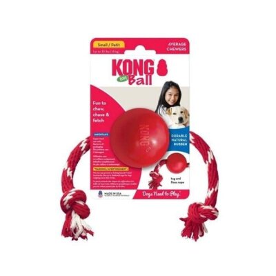 Kong İpli Kauçuk Köpek Oyun Topu S