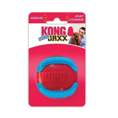 Kong Jaxx Brights Dayanıklı Sandviç Köpek Çiğneme Oyuncağı L