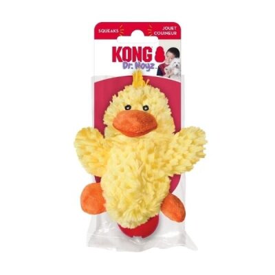 Kong Plush Sesli Ördek Figürlü Peluş Köpek Oyuncağı XS