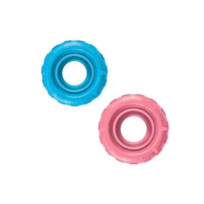 Kong Puppy Doğal Kauçuk Tekerlek Diş Kaşıma Oyuncağı (S)