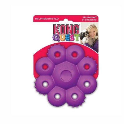 Kong Quest Star Ödül Doldurmalı Köpek Zeka Oyuncağı S