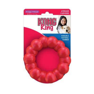 Kong Ring Büyük Irk Doğal Kauçuk Köpek Isırma Oyuncağı L