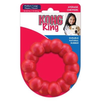 Kong Boğumlu Dayanıklı Kauçuk Köpek Isırma Halkası (M-L)