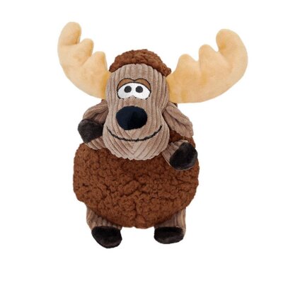 Kong Sherps Sesli Ren Geyiği Peluş Köpek Oyuncağı (M)