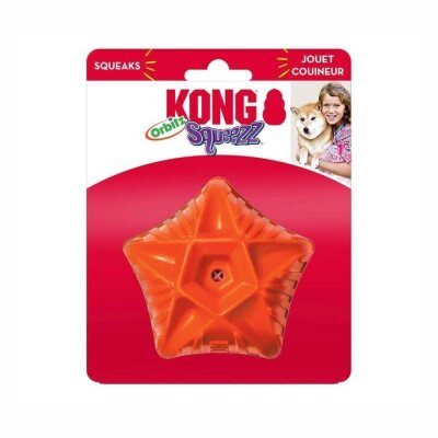 Kong Squeezz Orbitz Sesli Sıçrayan Köpek Oyun Topu M/L