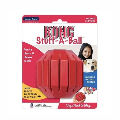 Kong Stuff-A-Ball Ödül Doldurulabilir Köpek Oyun Topu L