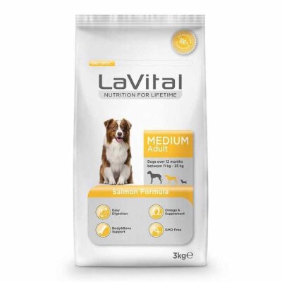 Somonlu Orta Irk Yetişkin Köpek Maması 3 kg