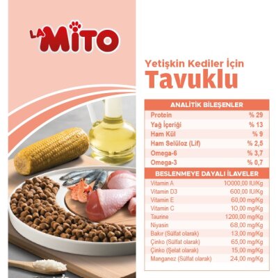 Tavuklu Yetişkin Kedi Maması 15 kg