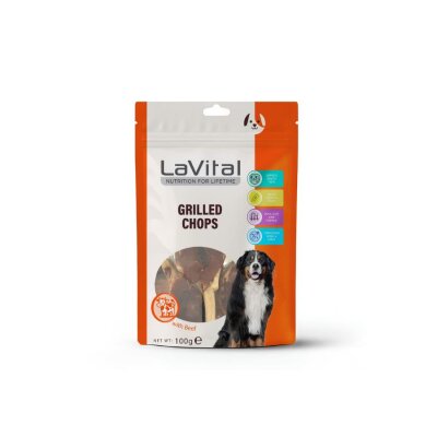 LaVital Kuzu Etli Pirzola Köpek Ödülü 100 gr