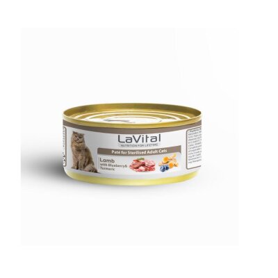 LaVital Kuzulu Kısırlaştırılmış Kedi Konservesi 85 gr