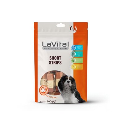 LaVital Tavuk, Ördek ve Morina Balıklı Köpek Ödülü 100 g