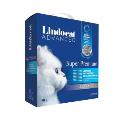 LindoCat Kokusuz İnce Taneli Topaklanan Bentonit Kedi Kumu 10 L