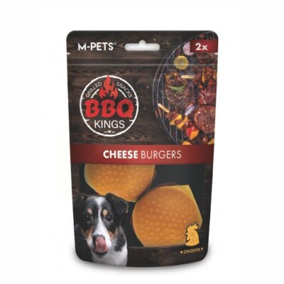 M-Pets BBQ Kings Cheese Burgers Tavuklu Köpek Ödülü 130 gr
