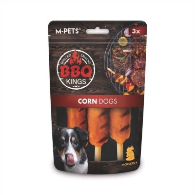 M-Pets Tavuklu Barbekü Köpek Ödülü 90 gr (Çiğ Deri İçermez)